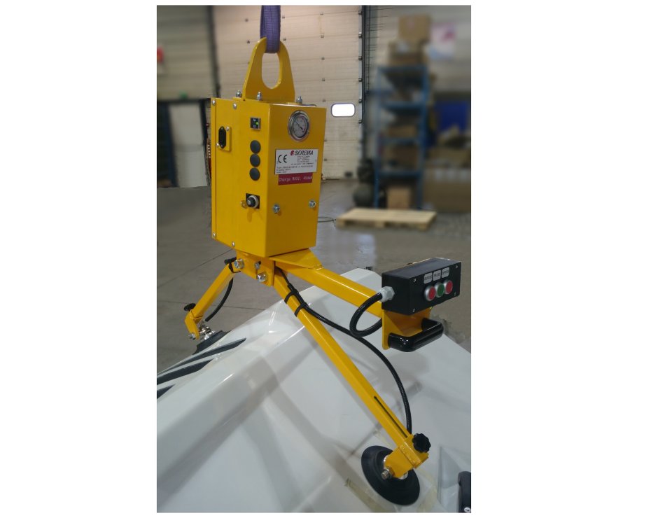 Palonnier à ventouse Compact pour pièce spéciale Serema